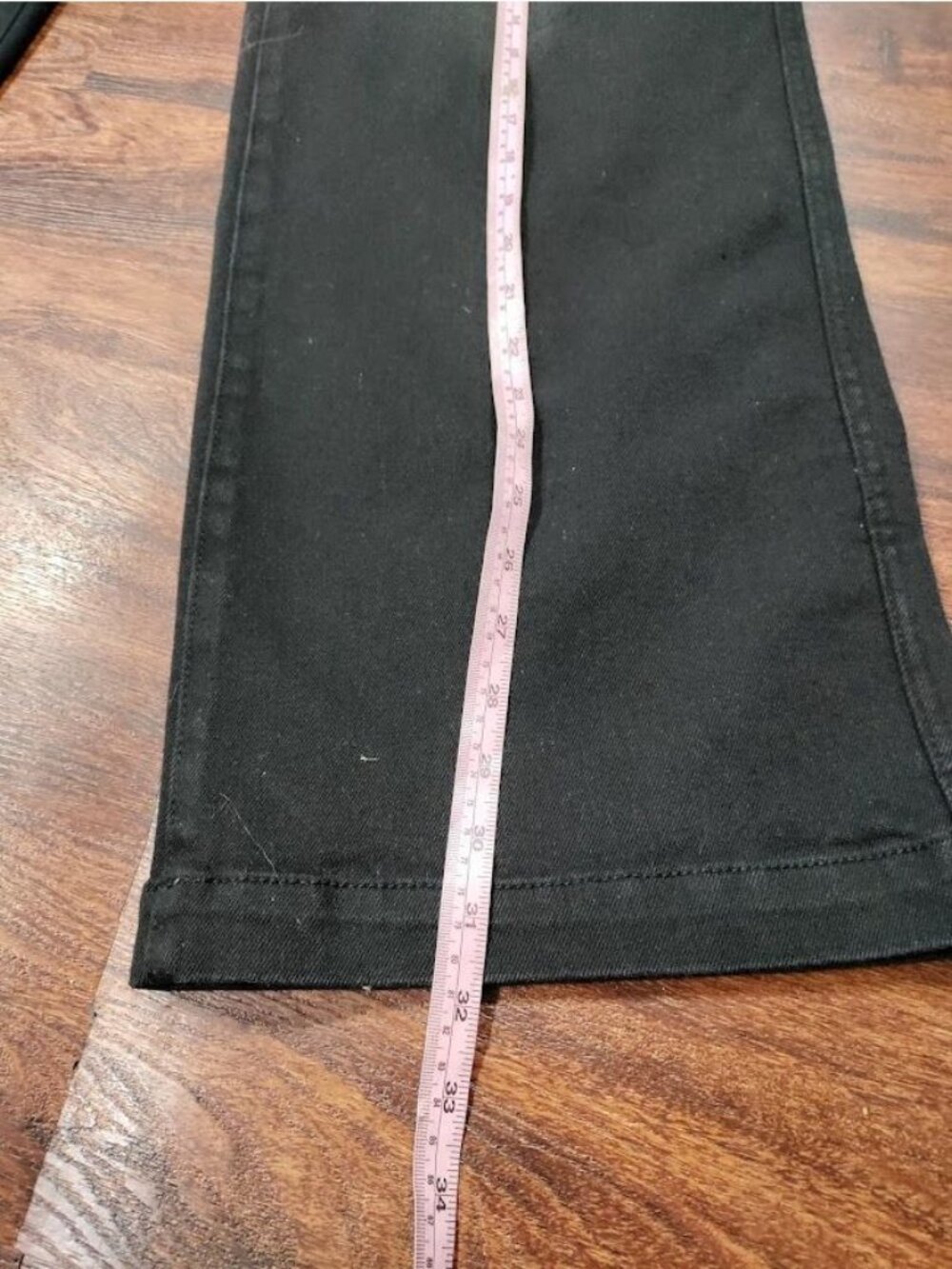 Unified Unlimited High Rise Denim Relaxed Jeans Black Wash Women's Size 6 NWT - Picture 8 of 10